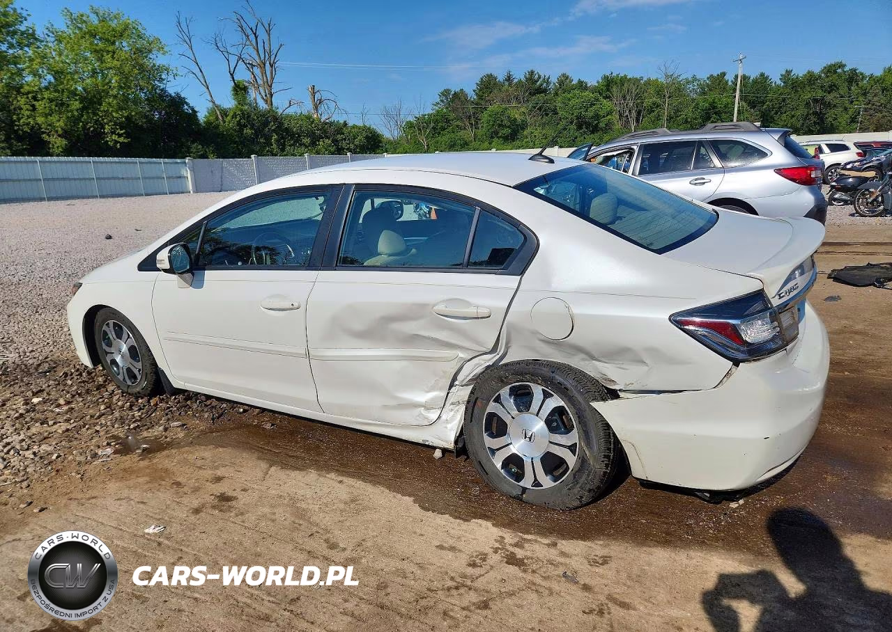2013 Honda Civic Hybrid L VIN:19XFB4F39DE002176 - 2