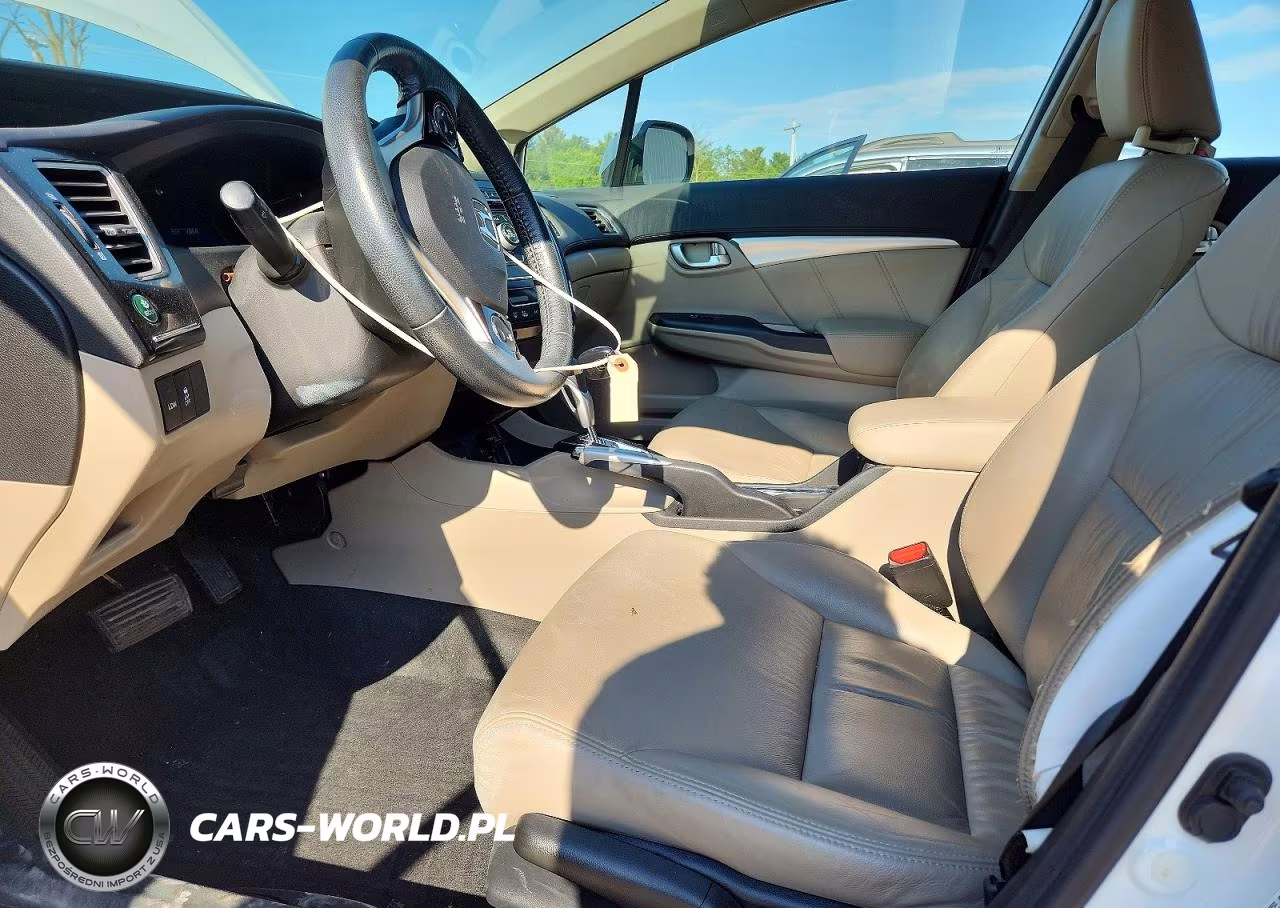 2013 Honda Civic Hybrid L VIN:19XFB4F39DE002176 - 7