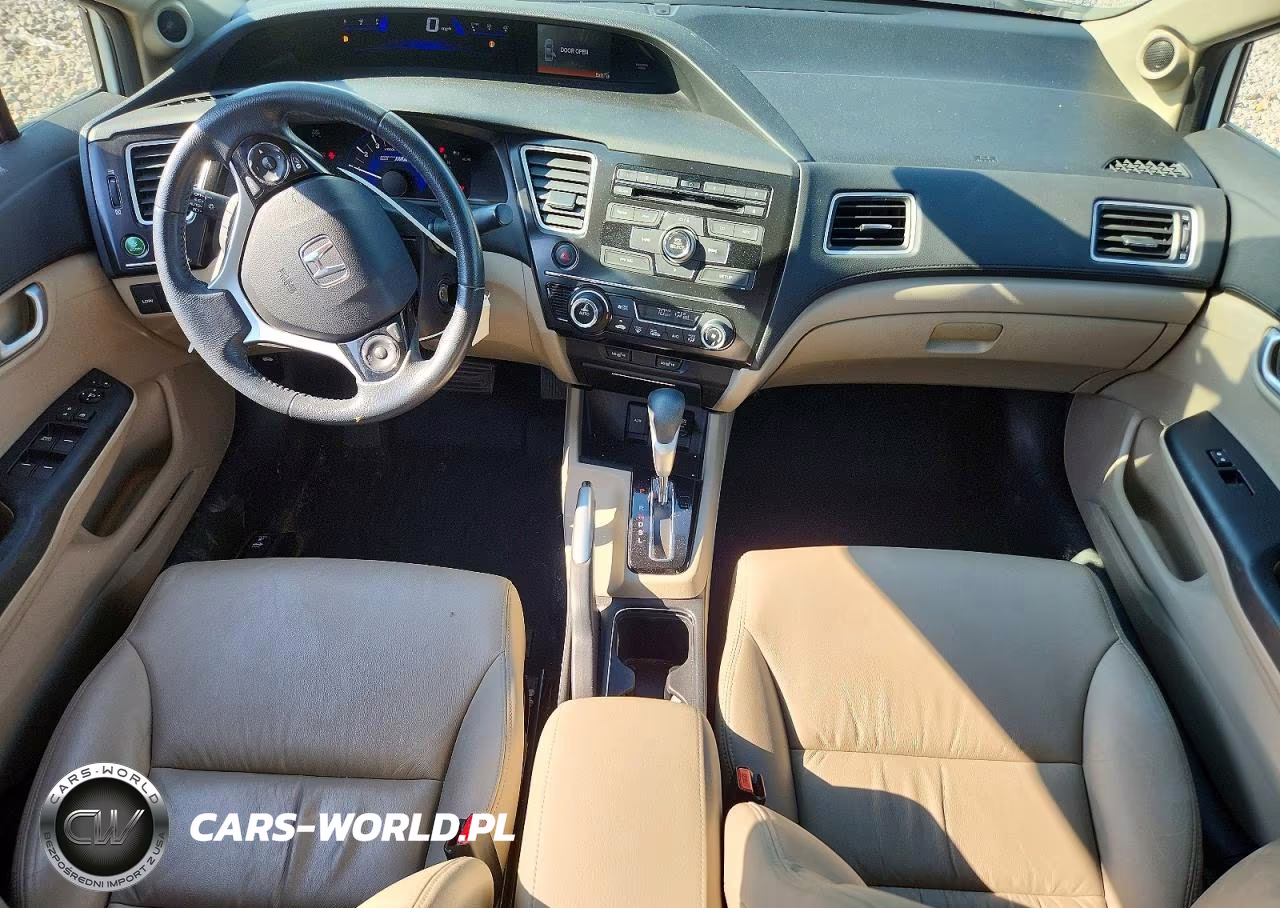 2013 Honda Civic Hybrid L VIN:19XFB4F39DE002176 - 8