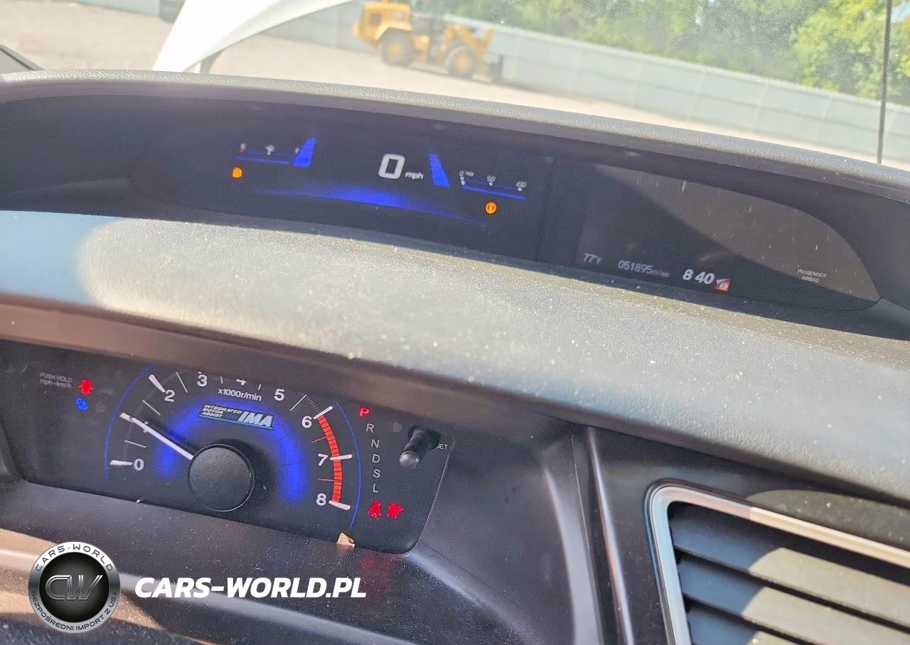 2013 Honda Civic Hybrid L VIN:19XFB4F39DE002176 - 9