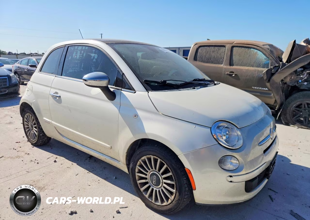 2012 Fiat 500 Lounge VIN:3C3CFFCR6CT118641 - 4