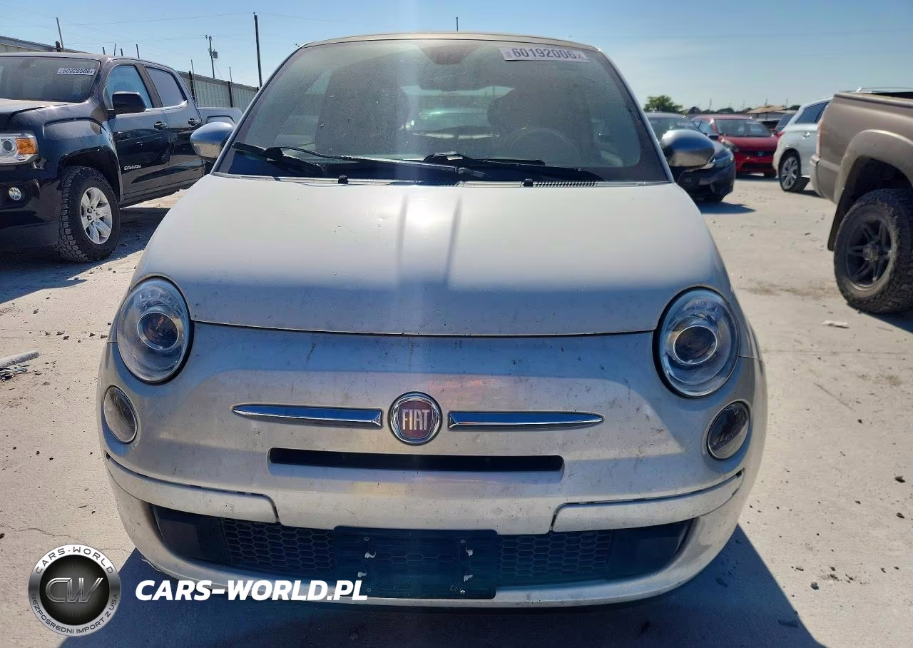 2012 Fiat 500 Lounge VIN:3C3CFFCR6CT118641 - 5