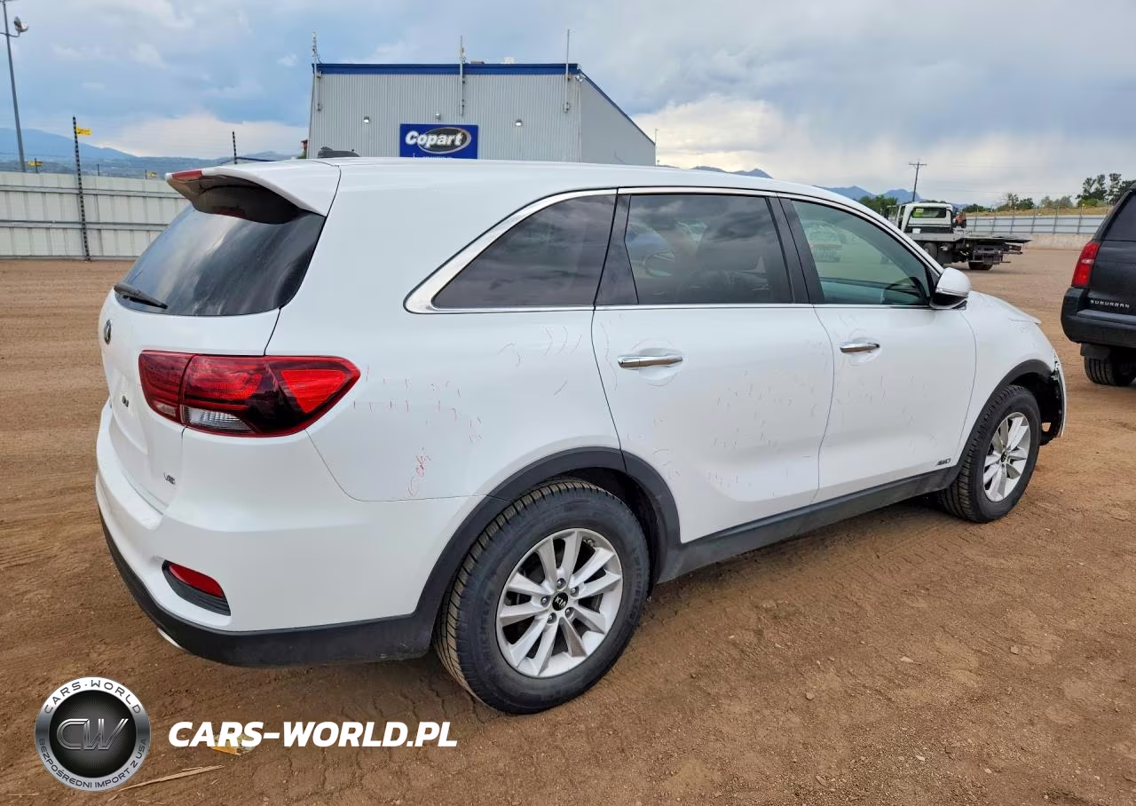 2019 Kia Sorento Lx V6 VIN:5XYPGDA52KG514473 - 3