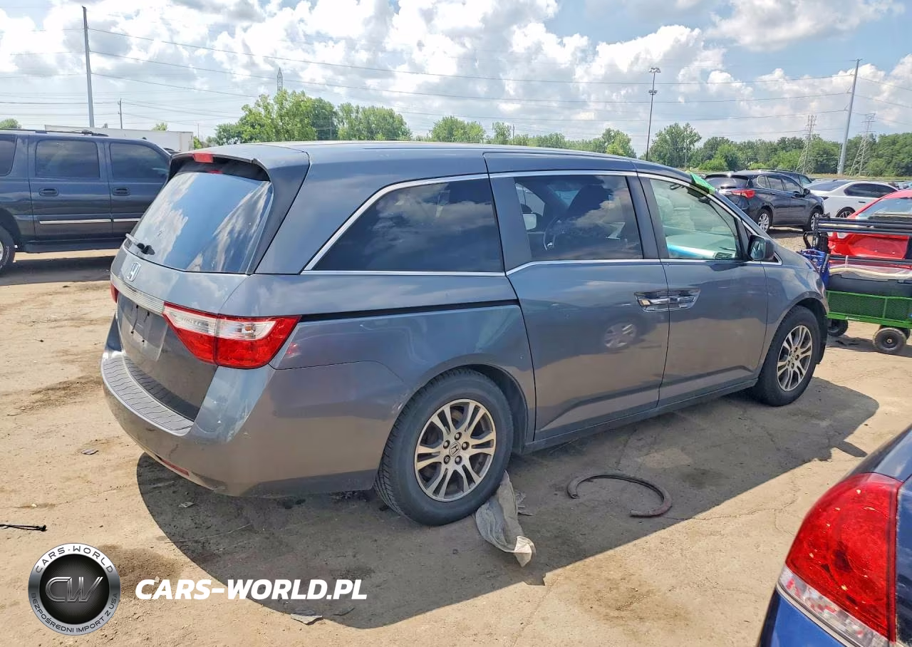 2011 Honda Odyssey Ex VIN:5FNRL5H44BB010148 - 3