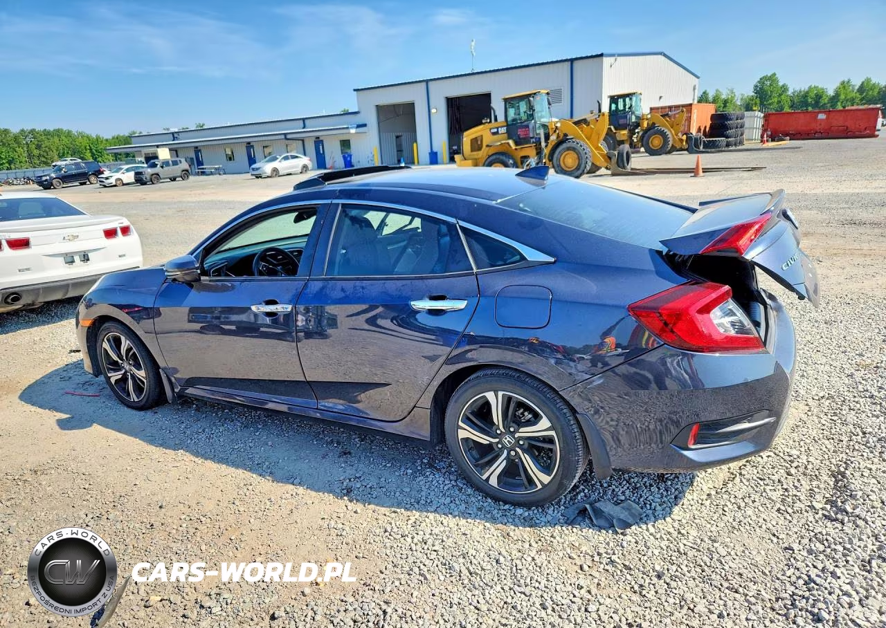 2016 Honda Civic Touring VIN:19XFC1F93GE005871 - 2
