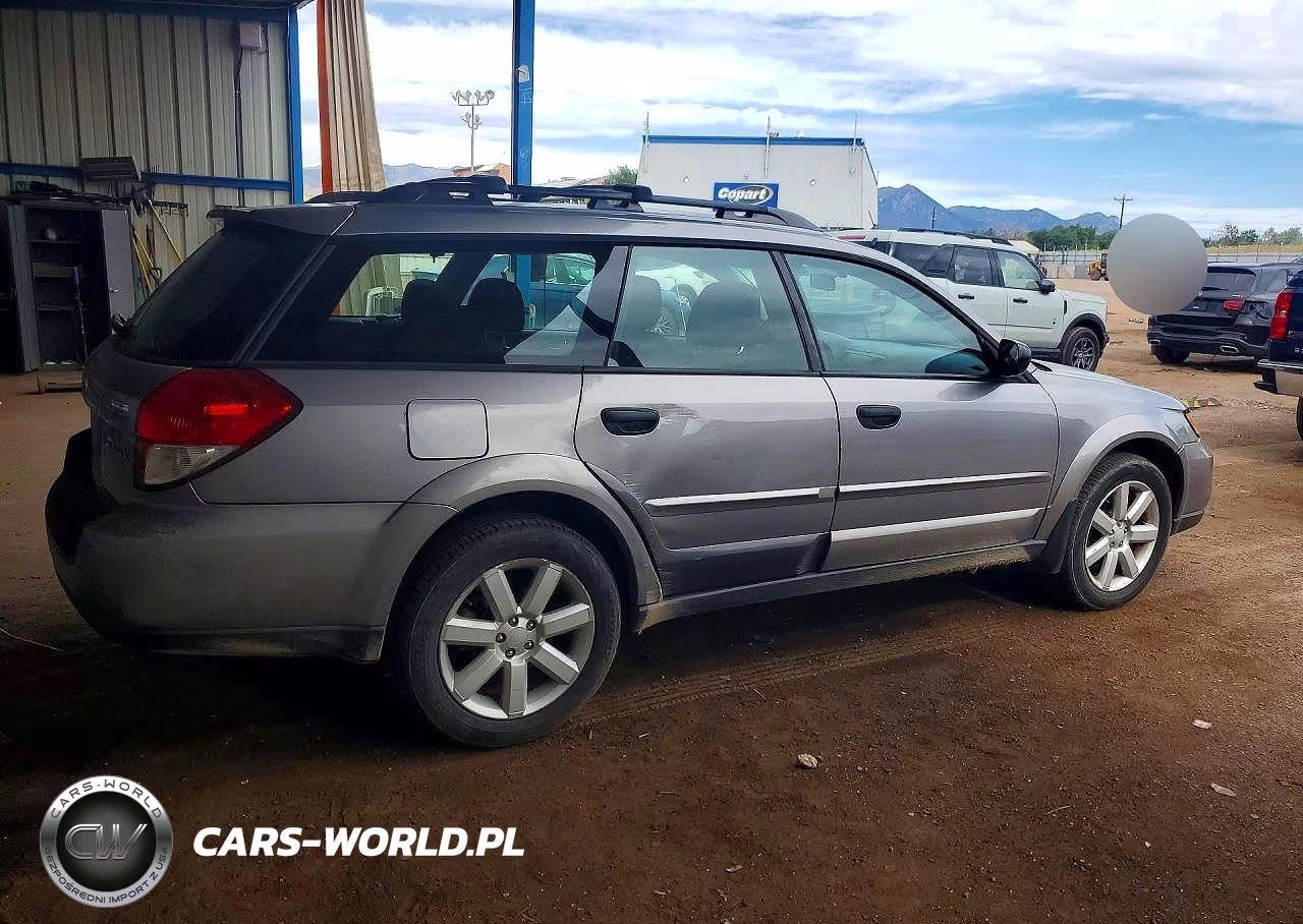 2008 Subaru Outback 2.5I VIN:4S4BP61CX87342358 - 3