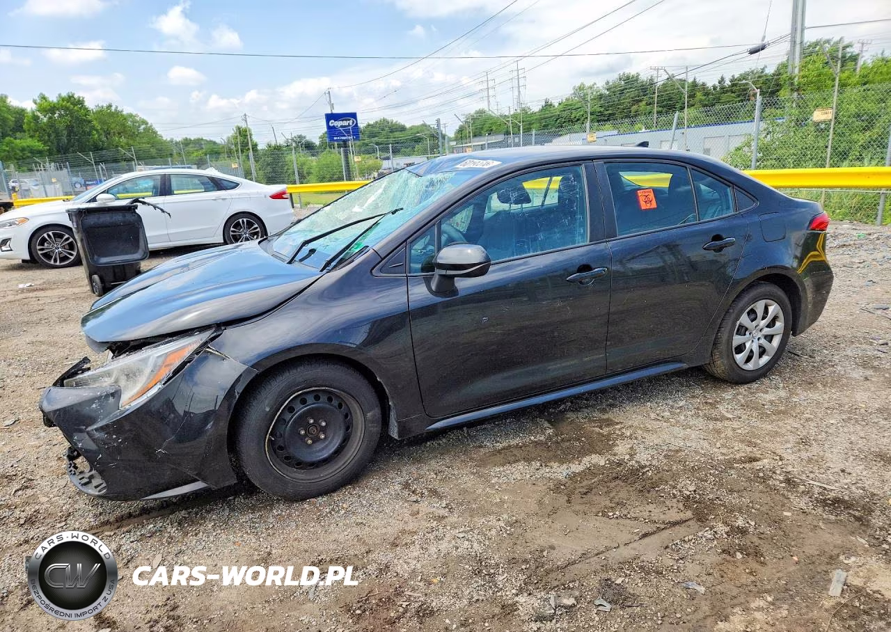 2021 Toyota Corolla Le VIN:5YFEPMAE9MP220557 - 1