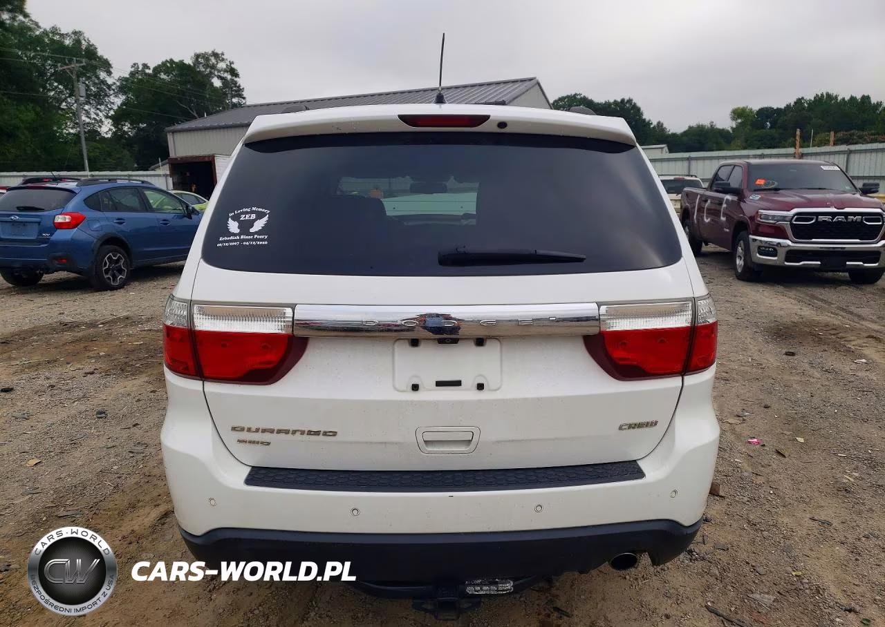 2013 Dodge Durango Crew VIN:1C4RDJDG1DC672727 - 6