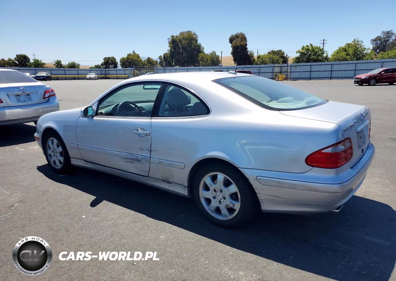 2002 Mercedes-Benz Clk 320 VIN:WDBLJ65G42T122122 - 2