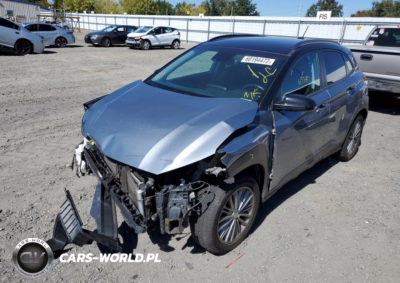 2020 Hyundai Kona Sel VIN:KM8K2CAA9LU407710 - 2