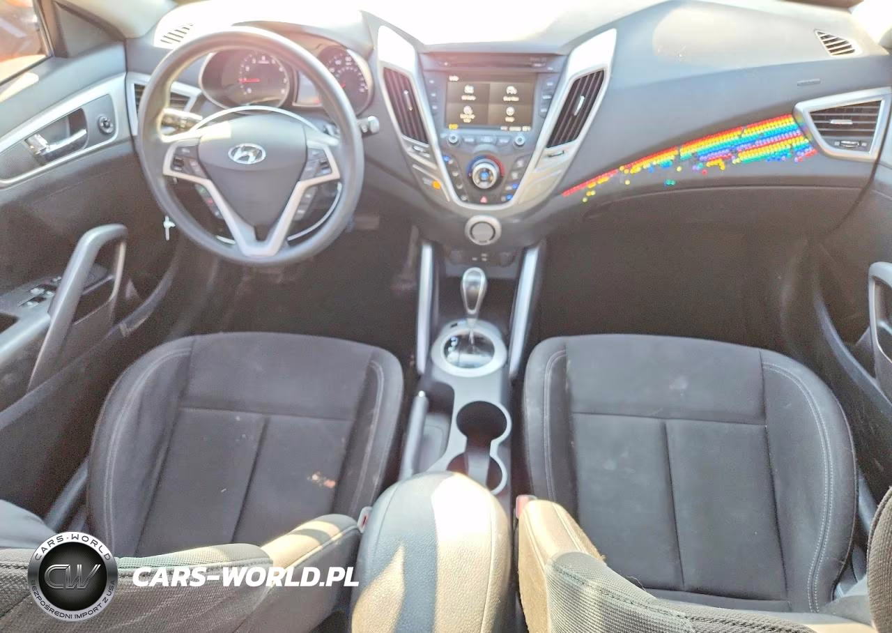 2016 Hyundai Veloster Base VIN:KMHTC6AD5GU287553 - 8