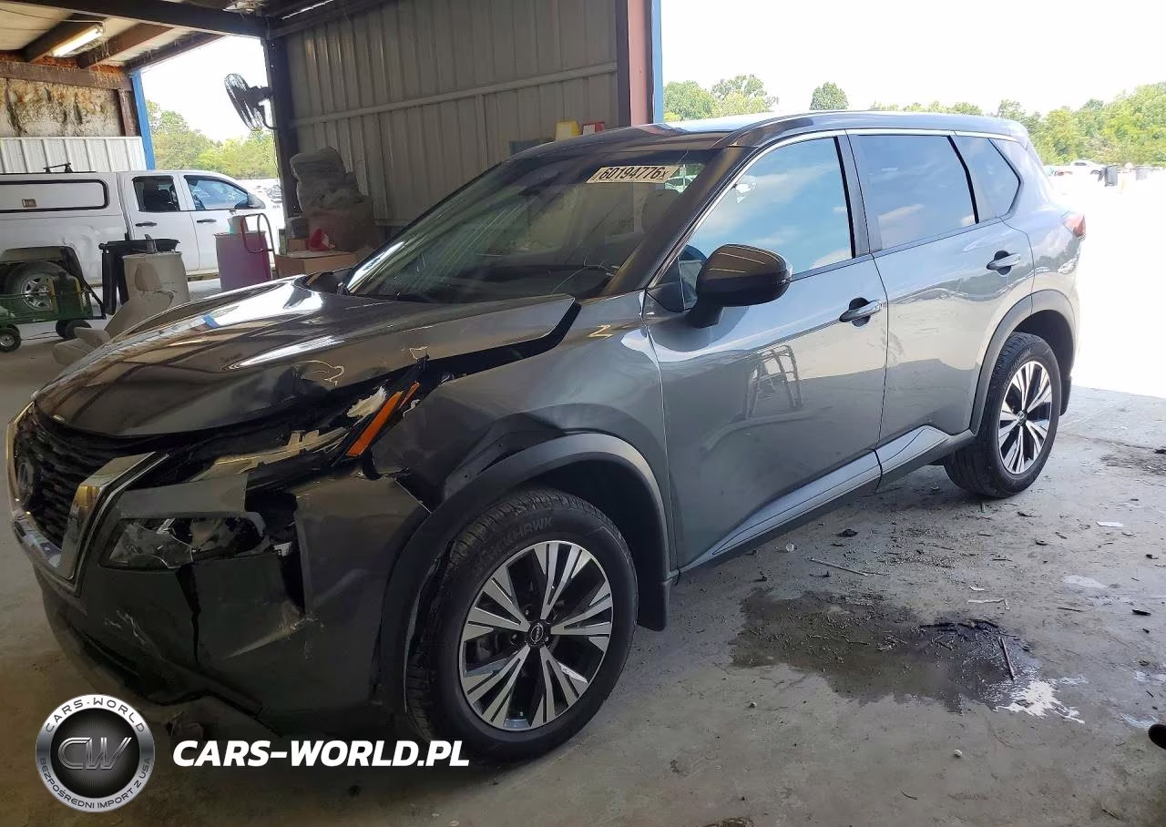 2022 Nissan Rogue Sv VIN:5N1BT3BBXNC672181 - 1