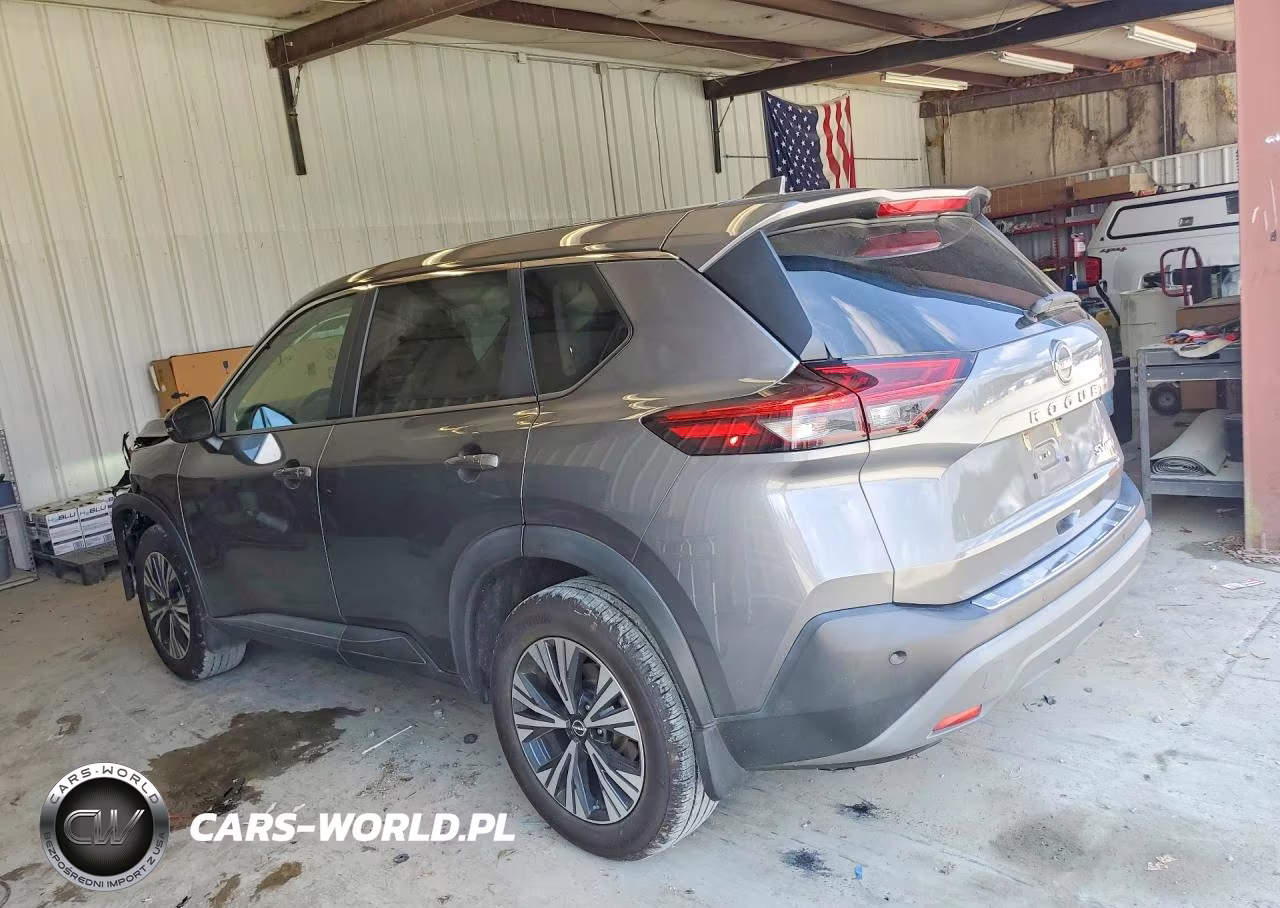 2022 Nissan Rogue Sv VIN:5N1BT3BBXNC672181 - 2
