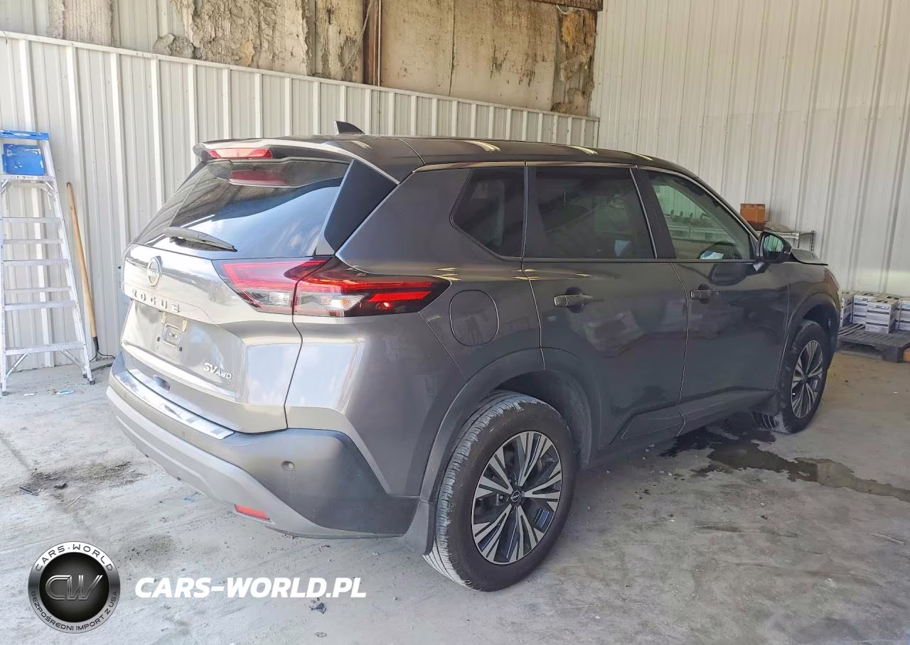 2022 Nissan Rogue Sv VIN:5N1BT3BBXNC672181 - 3