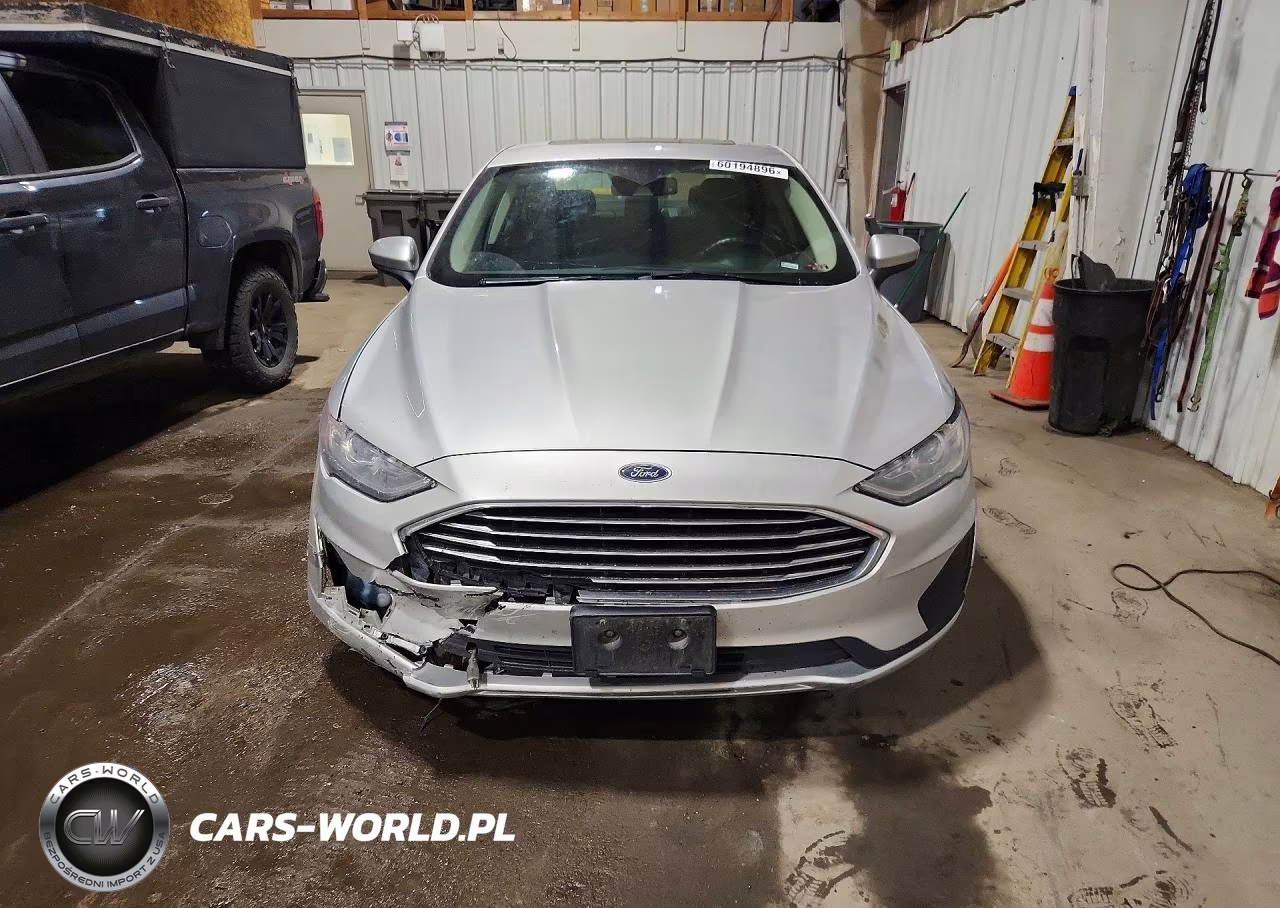 2019 Ford Fusion Se VIN:3FA6P0T91KR261131 - 5