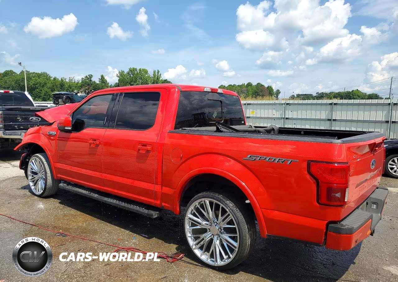 2018 Ford F150 Supercrew VIN:1FTEW1CP7JFB45182 - 2