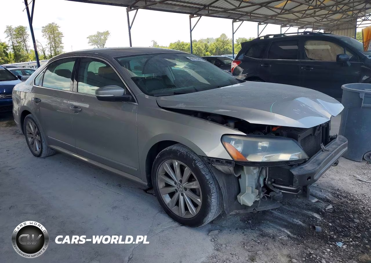 2012 Volkswagen Passat Sel VIN:1VWCH7A30CC109565 - 4