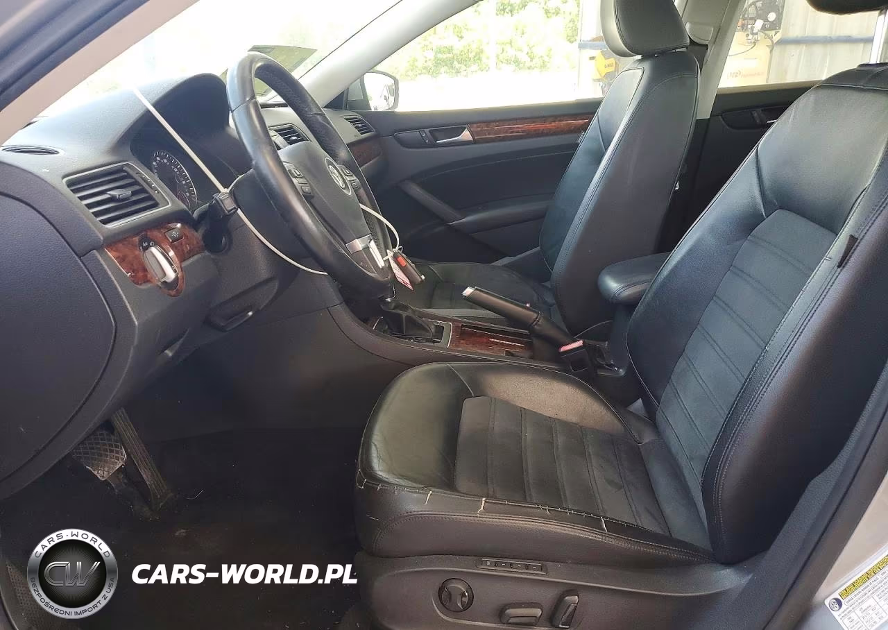2012 Volkswagen Passat Sel VIN:1VWCH7A30CC109565 - 7
