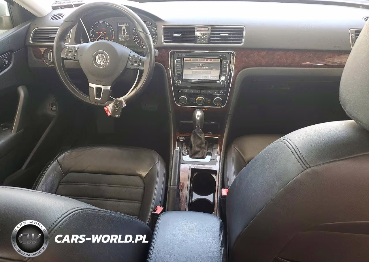 2012 Volkswagen Passat Sel VIN:1VWCH7A30CC109565 - 8