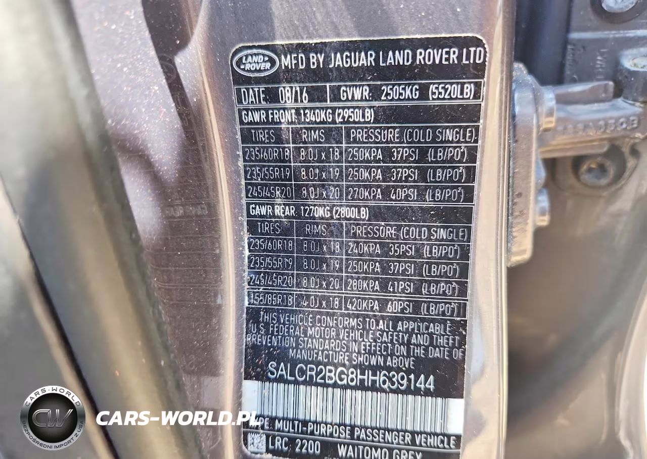 2017 Land Rover Discovery Sport Hse VIN:SALCR2BG8HH639144 - 13