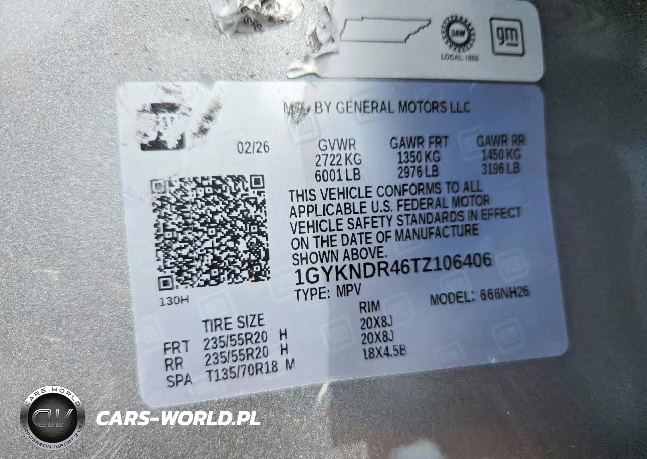 2026 Cadillac Xt5 Premium Luxury VIN:1GYKNDR46TZ106406 - 13