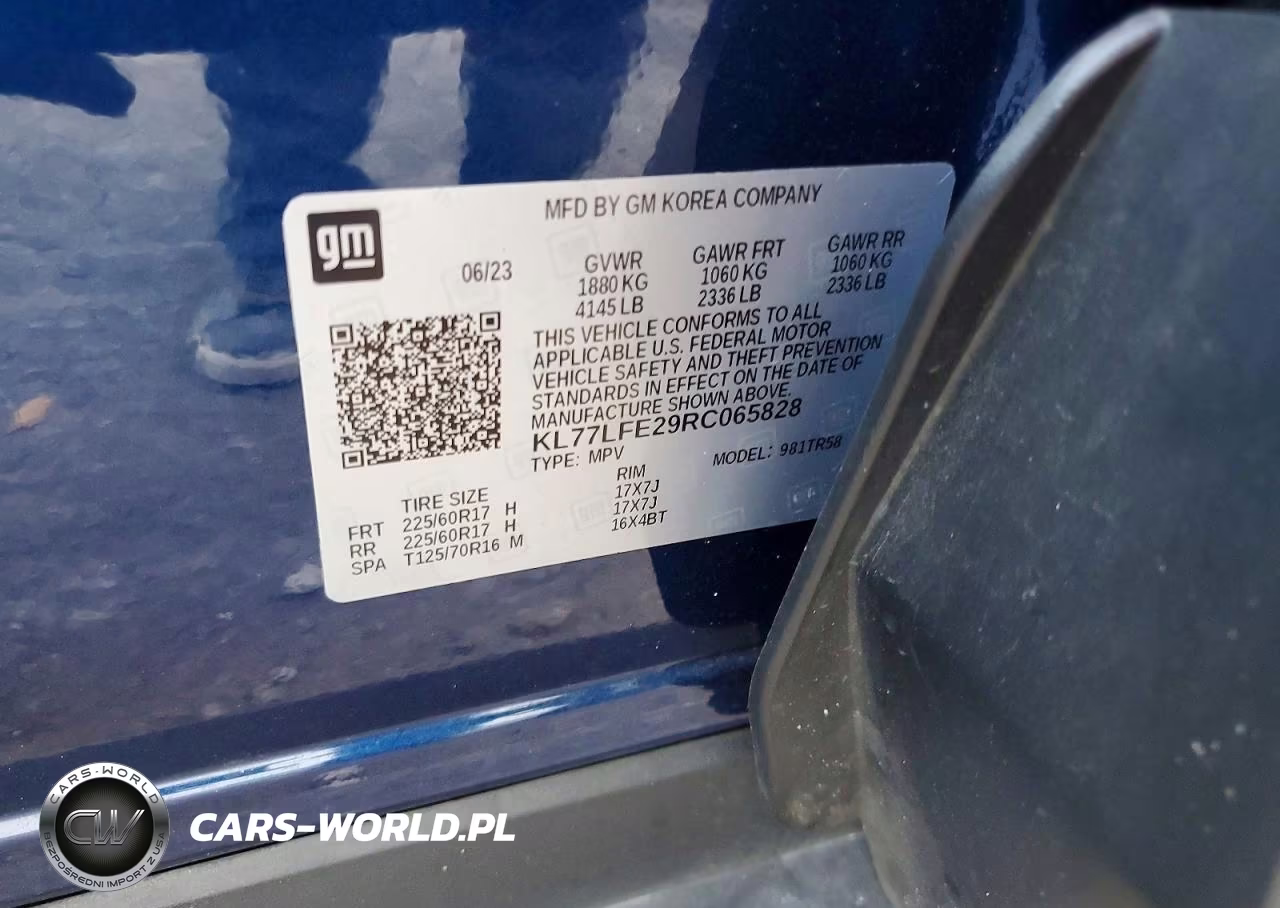 2024 Chevrolet Trax Ls VIN:KL77LFE29RC065828 - 13
