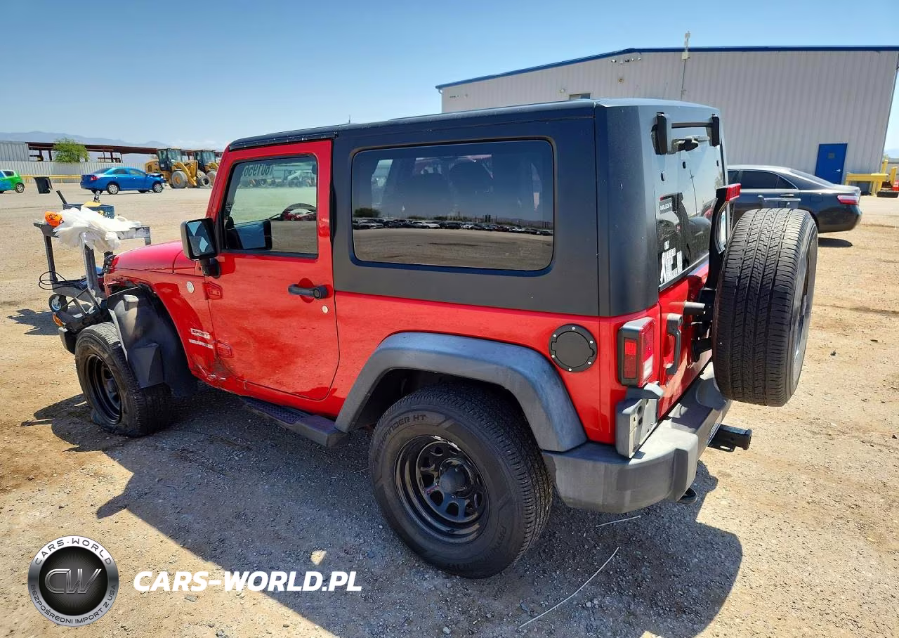 2010 Jeep Wrangler Sport VIN:1J4AA2D14AL213186 - 2