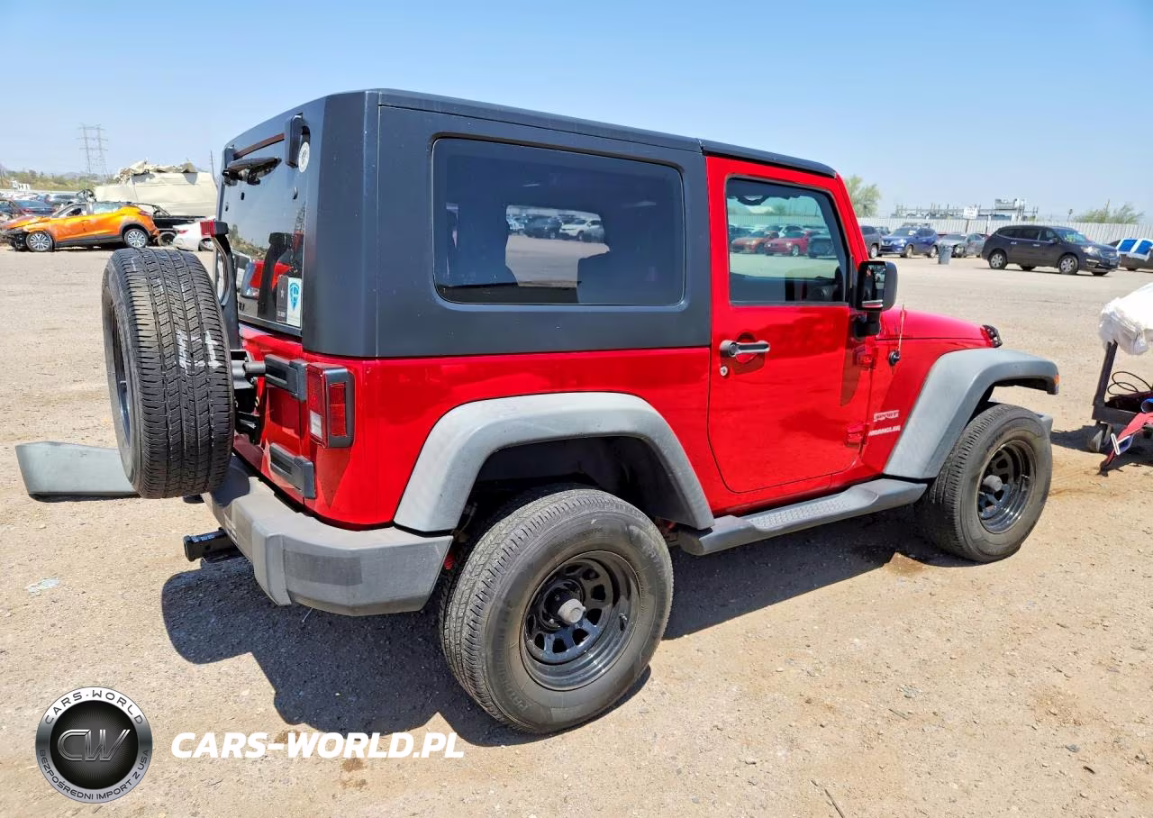 2010 Jeep Wrangler Sport VIN:1J4AA2D14AL213186 - 3