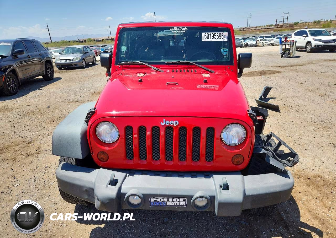 2010 Jeep Wrangler Sport VIN:1J4AA2D14AL213186 - 5