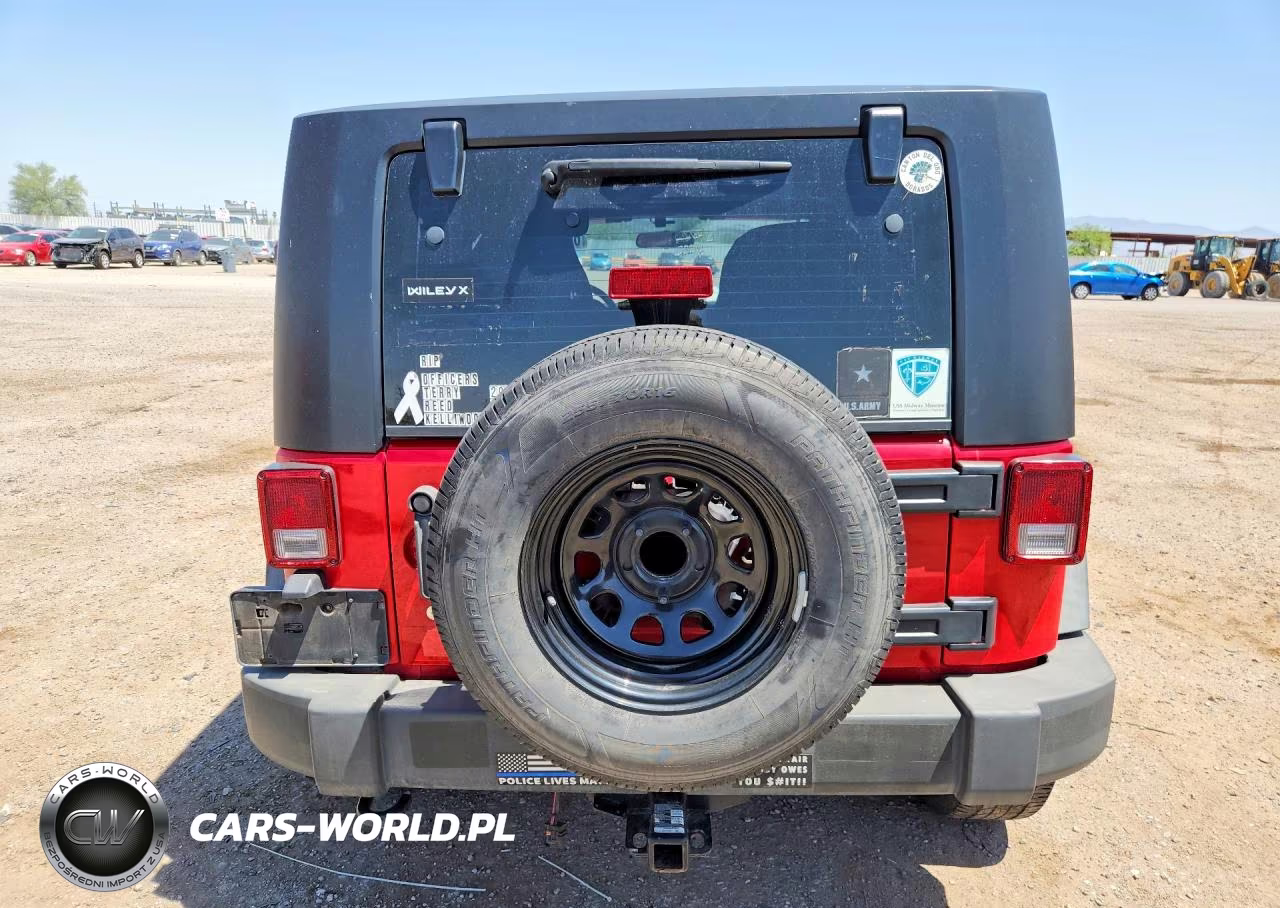 2010 Jeep Wrangler Sport VIN:1J4AA2D14AL213186 - 6