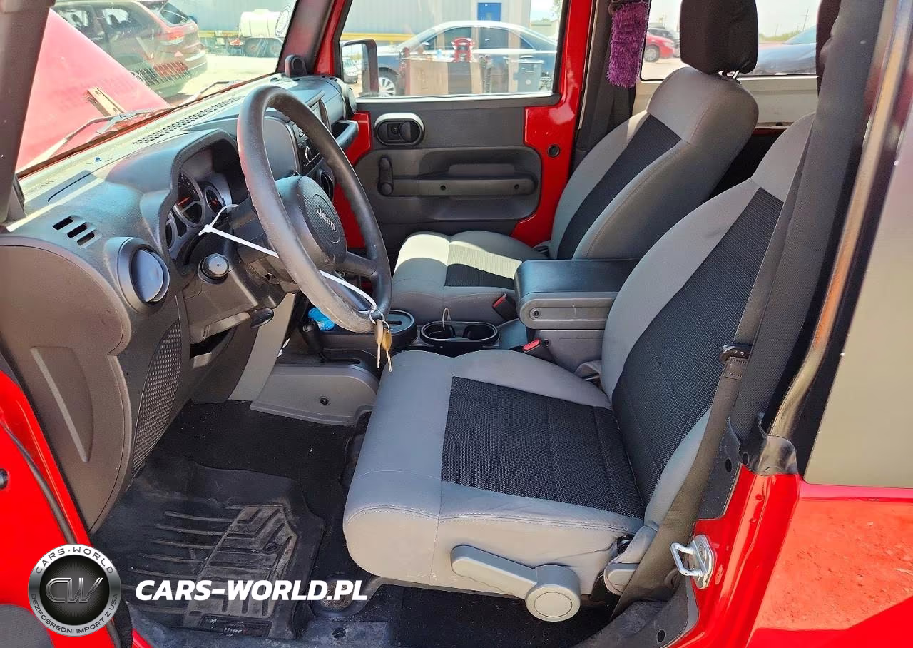 2010 Jeep Wrangler Sport VIN:1J4AA2D14AL213186 - 7