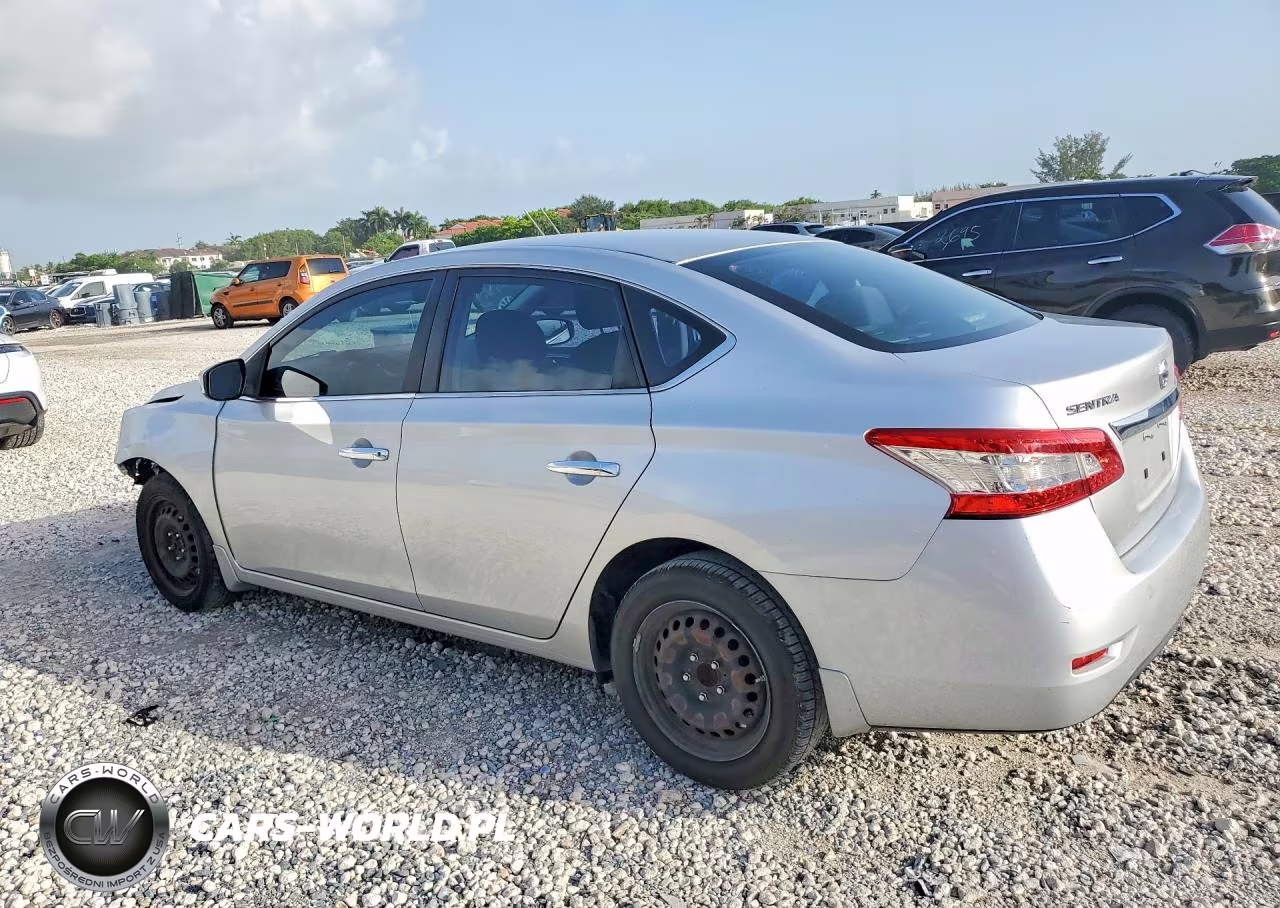 2015 Nissan Sentra S VIN:3N1AB7AP9FY312600 - 2