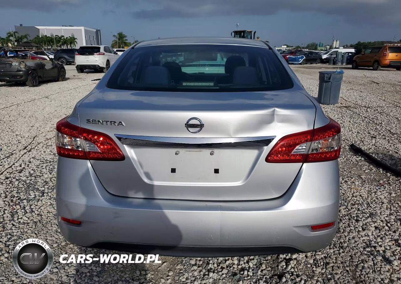 2015 Nissan Sentra S VIN:3N1AB7AP9FY312600 - 6