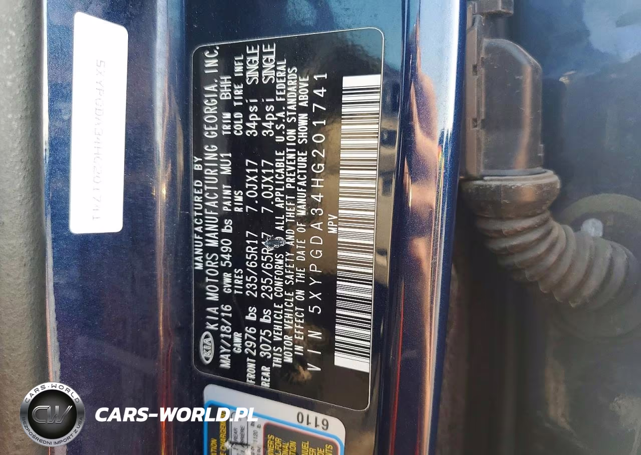 2017 Kia Sorento Lx VIN:5XYPGDA34HG201741 - 13