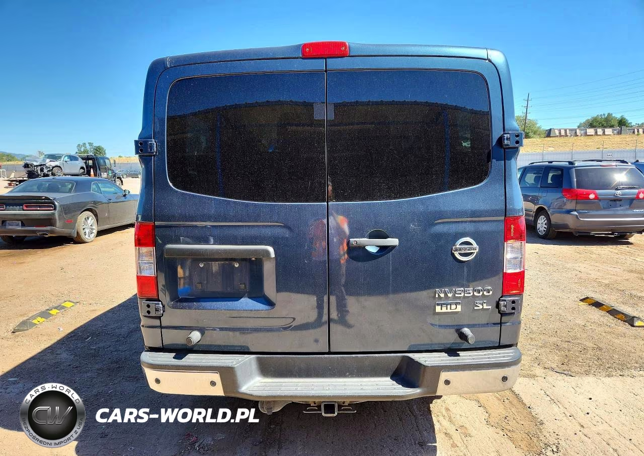 2013 Nissan Nv 3500 S-3500 Sv-3500 Sl VIN:5BZAF0AA7DN202305 - 6