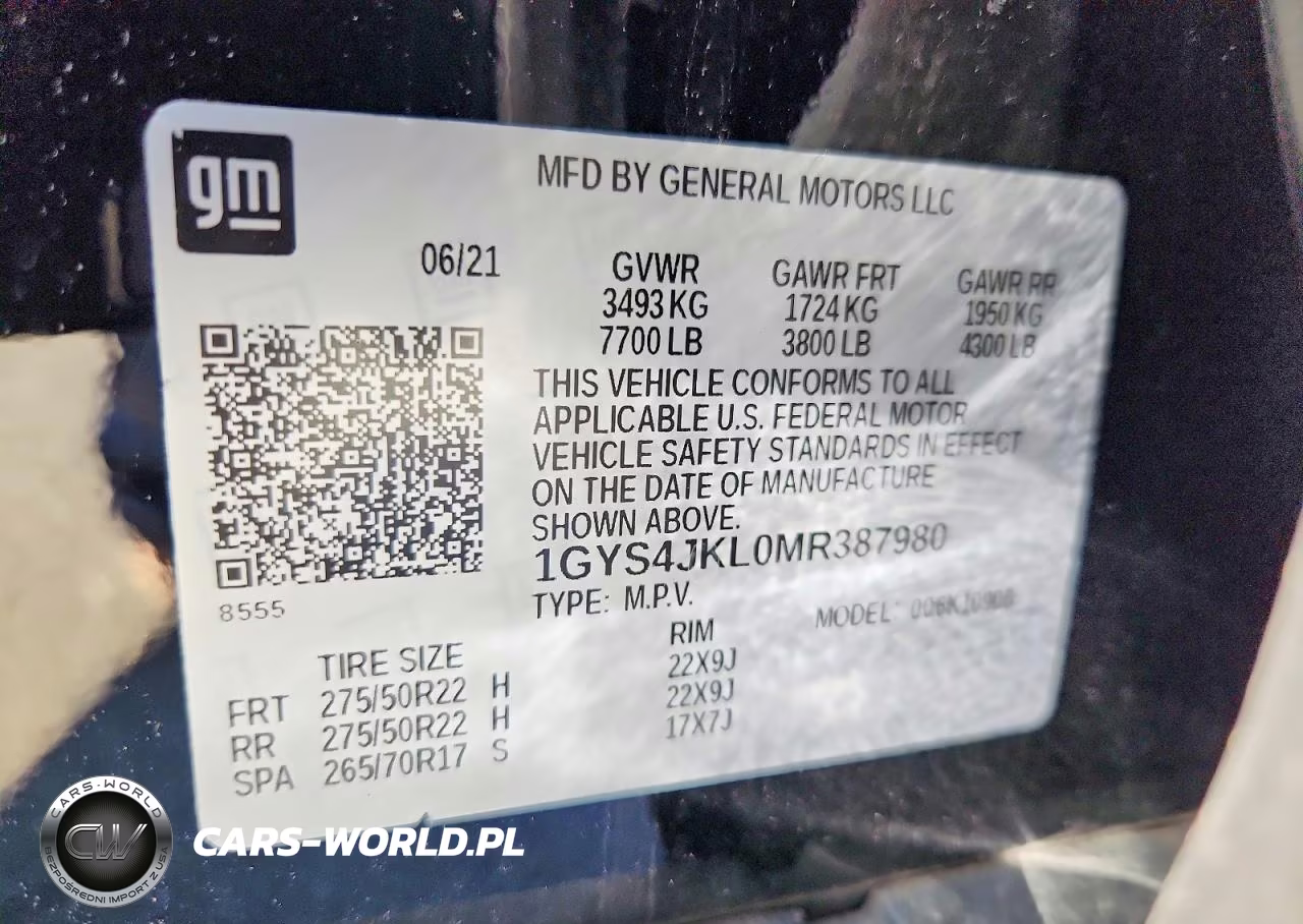 2021 Cadillac Escalade Esv Luxury VIN:1GYS4JKL0MR387980 - 13