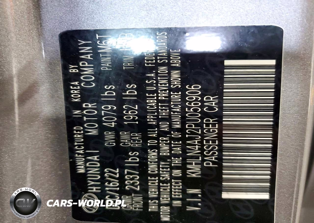2023 Hyundai Elantra Limited VIN:KMHLN4AJ2PU056906 - 13