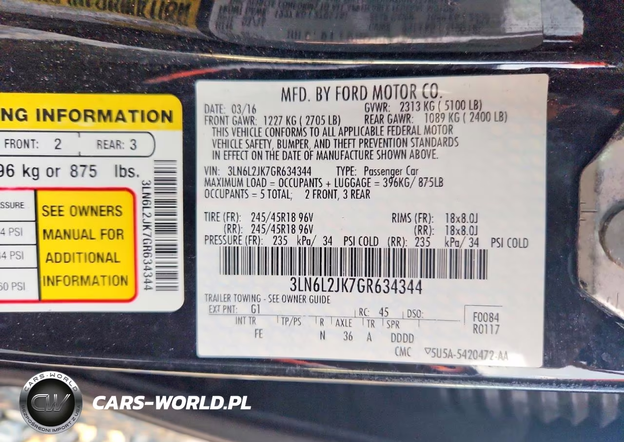 2016 Lincoln Mkz VIN:3LN6L2JK7GR634344 - 12