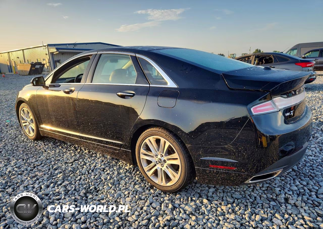 2016 Lincoln Mkz VIN:3LN6L2JK7GR634344 - 2