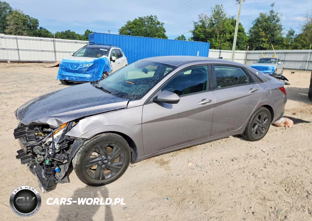 2021 Hyundai Elantra Blue