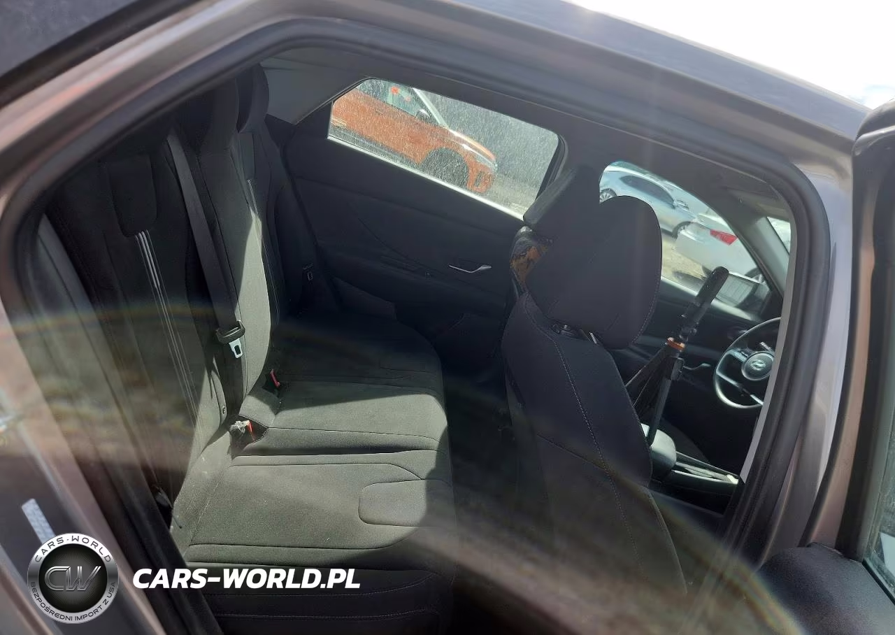 2021 Hyundai Elantra Blue VIN:KMHLM4AJ6MU006296 - 10