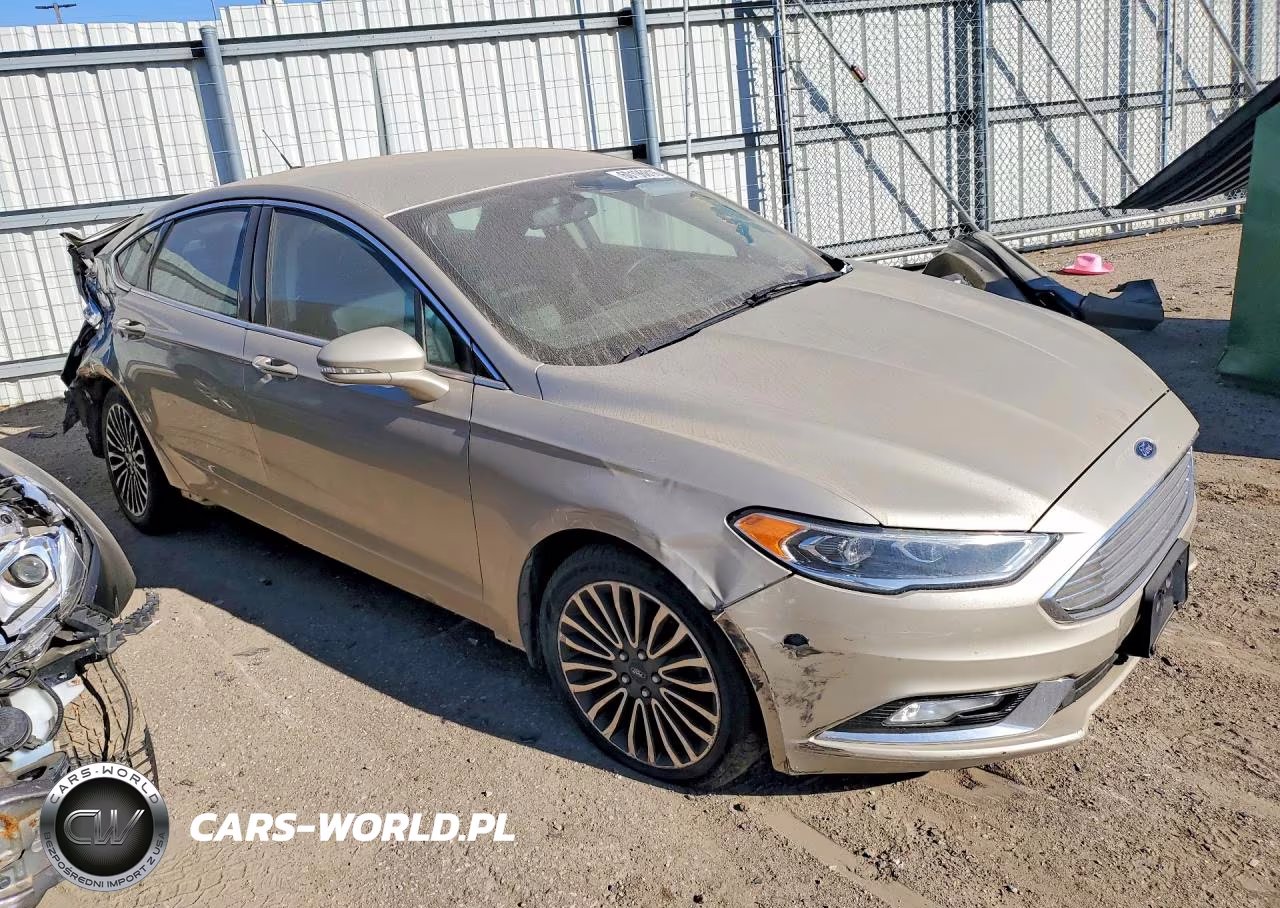 2017 Ford Fusion Se VIN:3FA6P0H9XHR345210 - 4