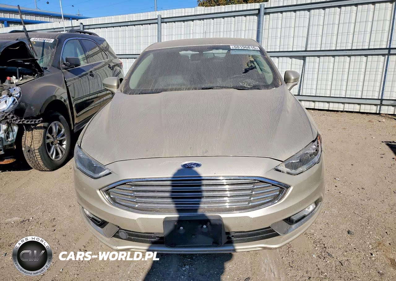 2017 Ford Fusion Se VIN:3FA6P0H9XHR345210 - 5