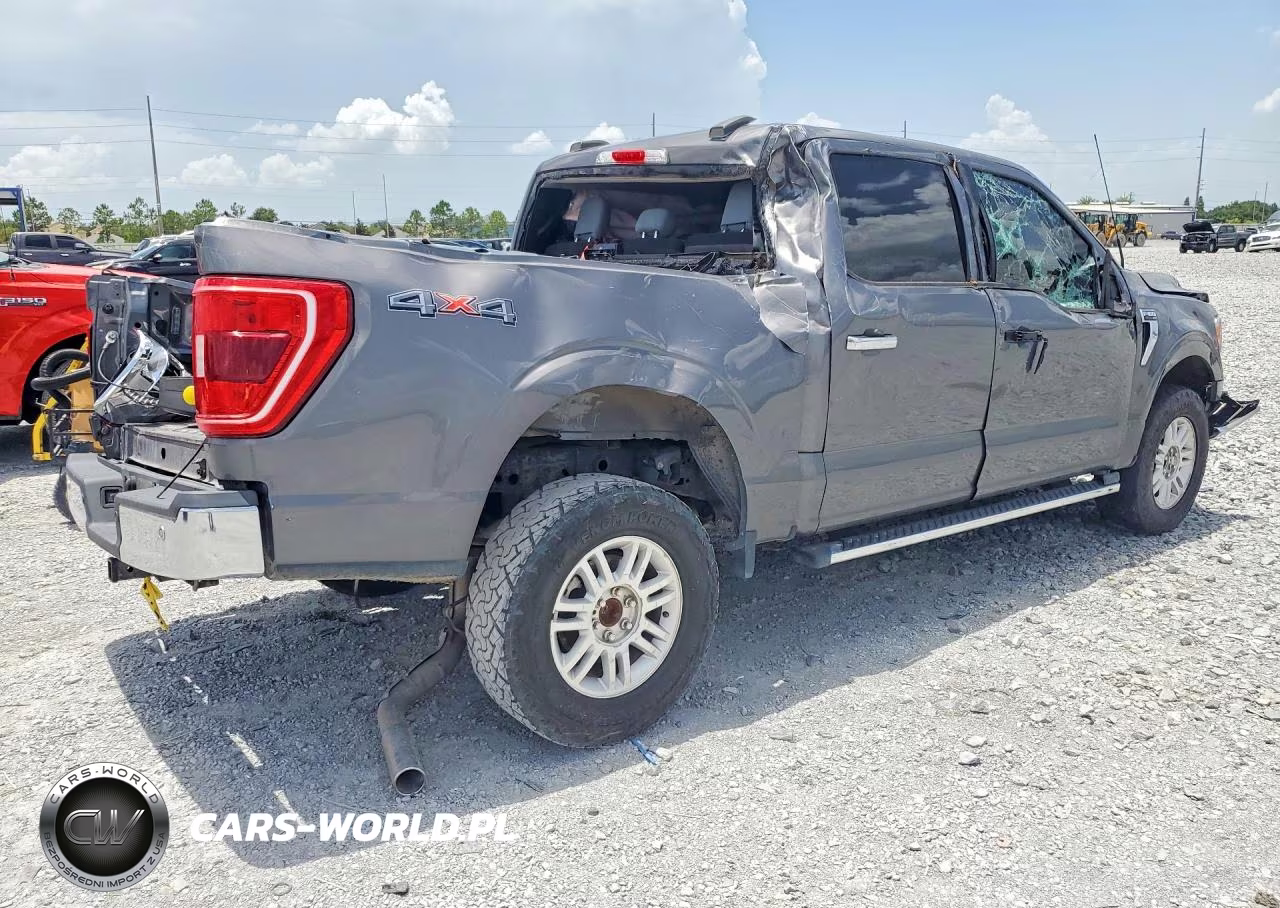 2022 Ford F150 Supercrew VIN:1FTFW1E87NKF23427 - 3