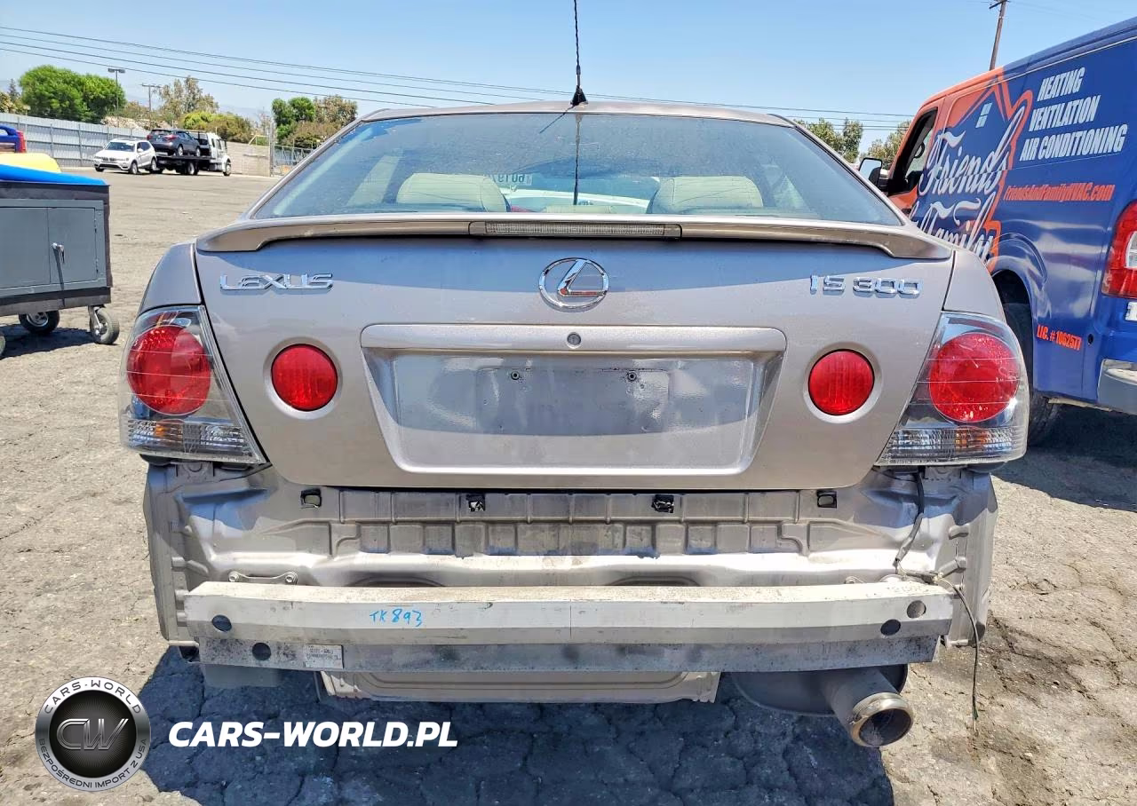2004 Lexus Is 300 VIN:JTHBD192X40093492 - 6