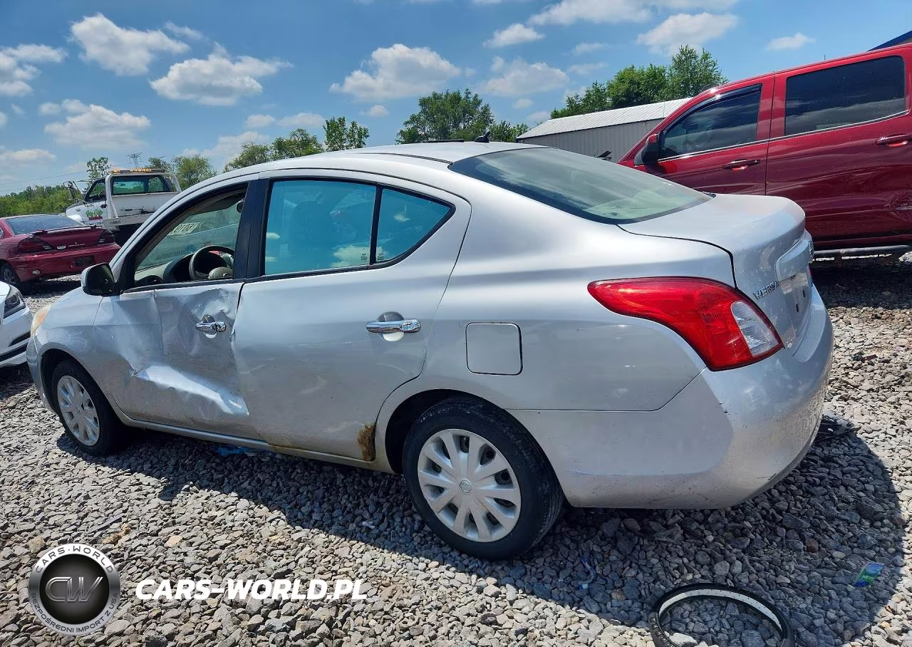 2012 Nissan Versa VIN:3N1CN7AP5CL817431 - 2