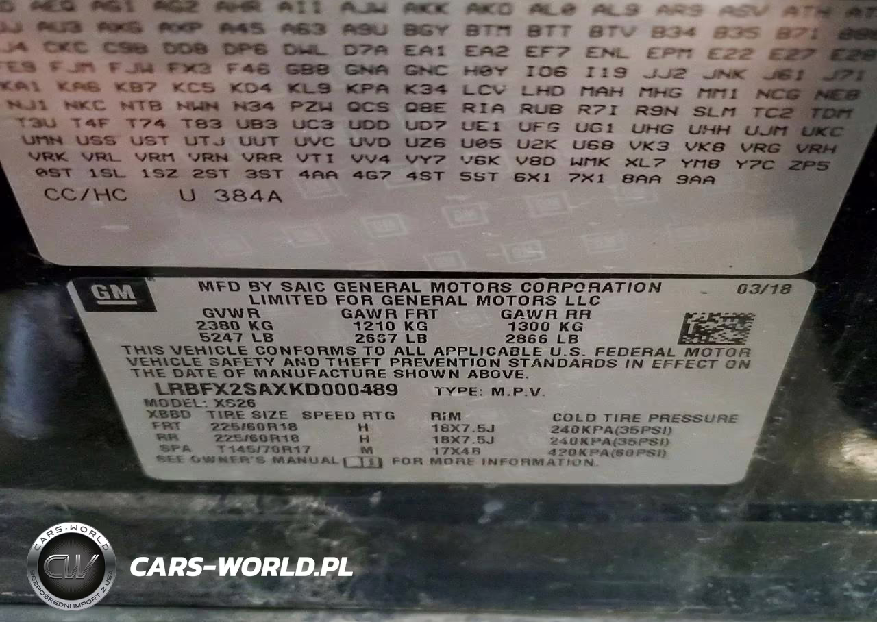 2019 Buick Envision Essence VIN:LRBFX2SAXKD000489 - 13