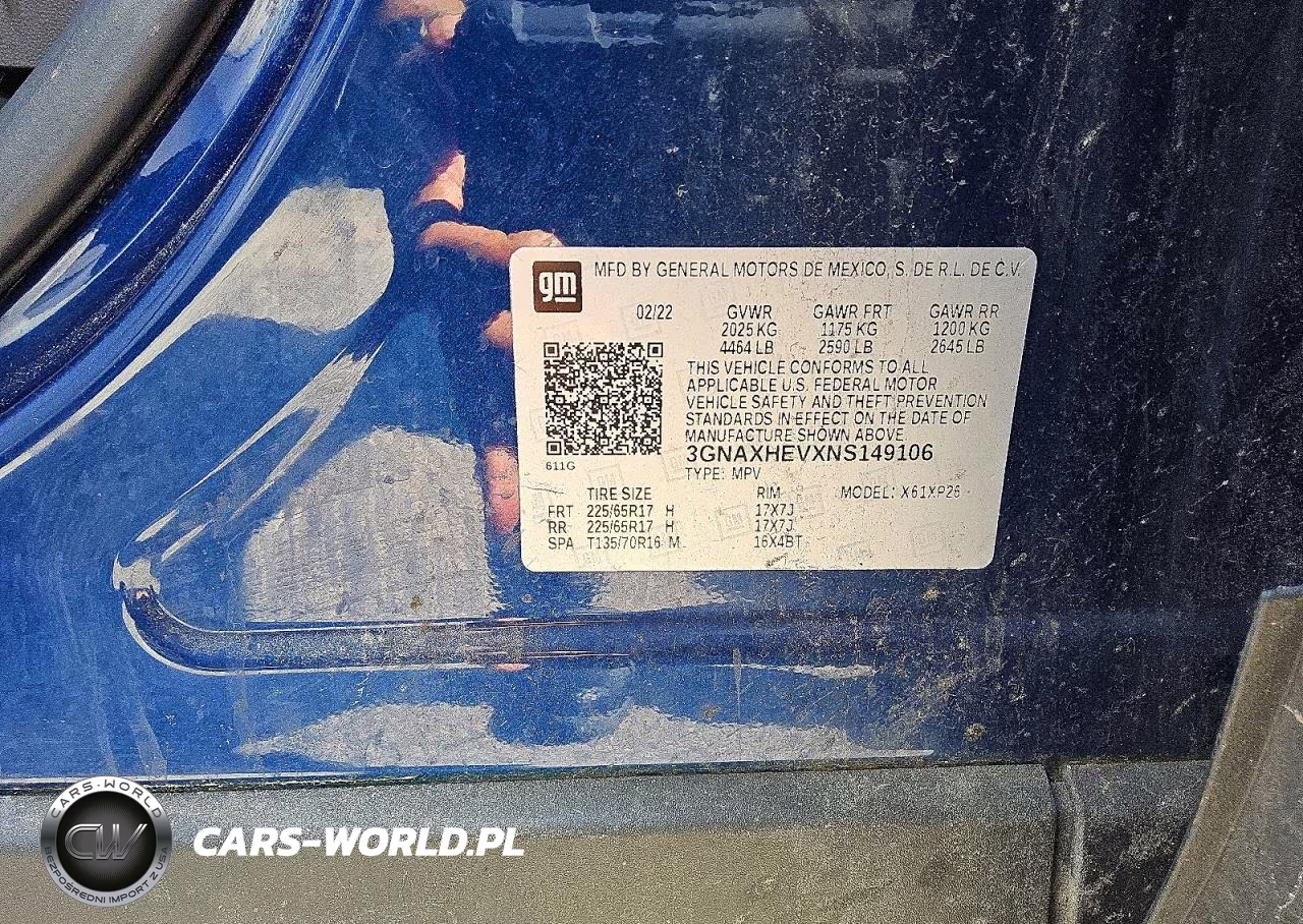 2022 Chevrolet Equinox Ls VIN:3GNAXHEVXNS149106 - 13