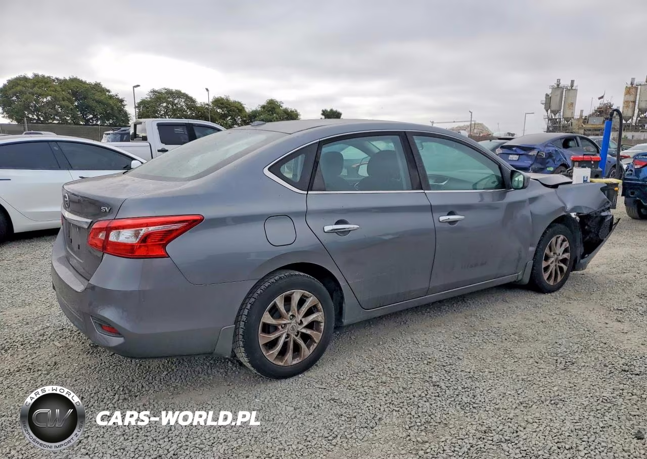 2019 Nissan Sentra Sv VIN:3N1AB7AP5KY292355 - 3