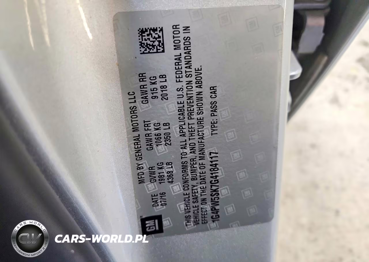 2016 Buick Verano Sport Touring VIN:1G4PW5SK7G4184117 - 12